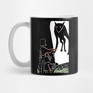 Negative Dog Mug